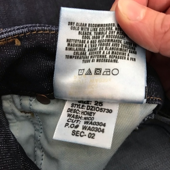 Joes Honey Nico Curvy Bootcut Dark Jeans 25 - Picture 7 of 7